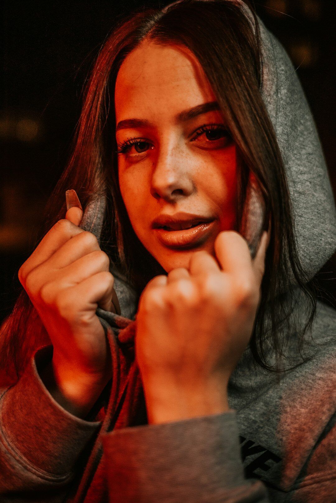 Portrait of a young Czech female moderator coach
