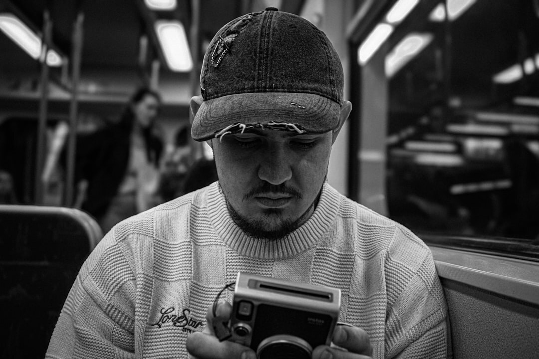 Portrait of a Czech male sound engineer