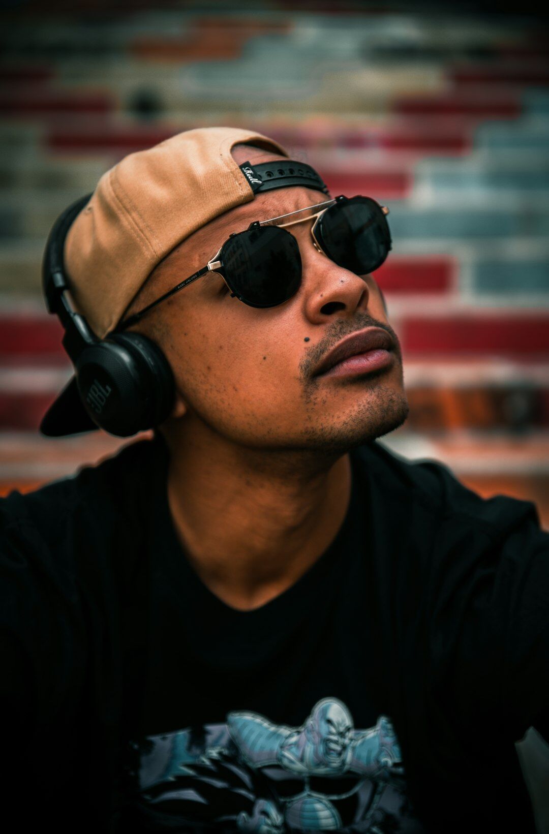 Portrait of a young Czech male audio technician